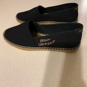 Yves Saint Laurent Espadrilles size 38 or 8 USA